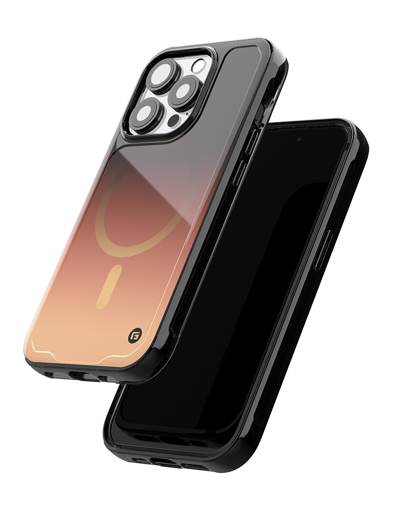 CLCKR Onyx Case with G-Form Protection for Apple iPhone 15 Pro