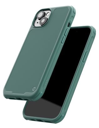CLCKR Carbon Case with G-Form Protection for Apple iPhone 15 Plus - Green