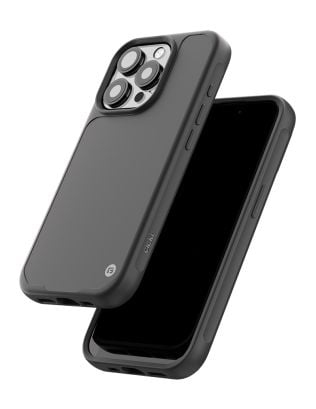 CLCKR Diamond Case with G-Form Protection for Apple iPhone 15 Pro - Black non Magsafe