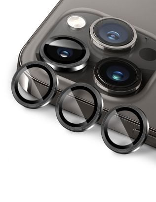 Apple iPhone 15 Pro Max Camera Protector - black