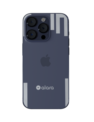 Alara Phone EMF Radiation Protection Transparent Insert for Apple iPhone 14 Pro