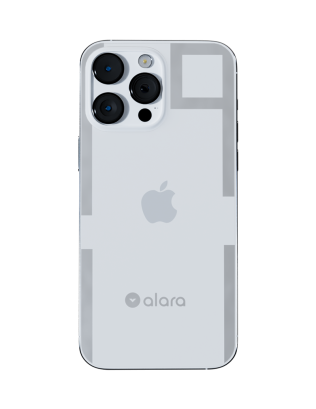 Alara Phone EMF Radiation Protection Transparent Insert for Apple iPhone 15