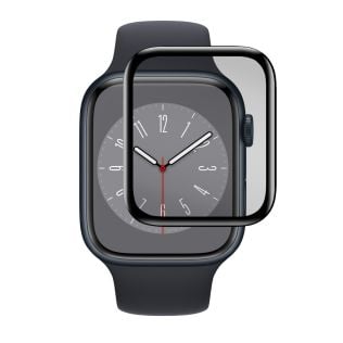 Apple Watch Series 7/8 (45mm) Curved Flexible Watch Screen Protector with GuardPlus Promise