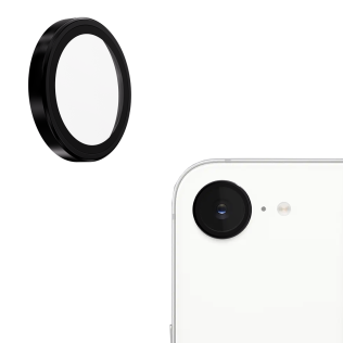 Apple iPhone 16e Camera Protector Glass - Black