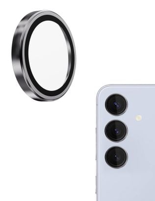 Samsung Galaxy S25+ Camera Protector Glass - Silver