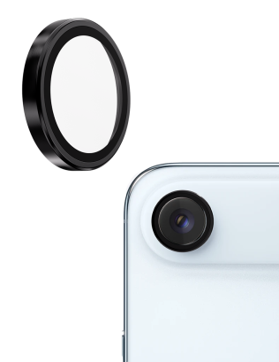 Apple iPhone Air Camera Protector Glass - Black 