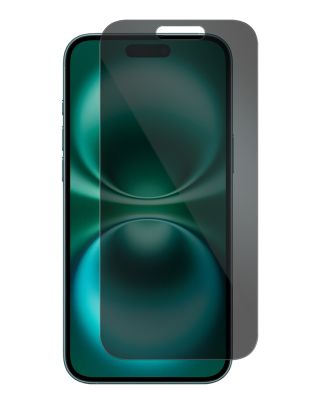 Apple iPhone 16 Plus Tempered Glass Screen Protector with 4-Way Privacy and $150 GuardPlus Promise 