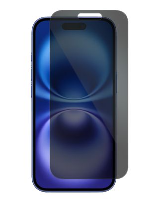 Apple iPhone 16 Tempered Glass Screen Protector with 4-Way Privacy and $250 GuardPlus Promise