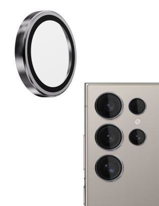 Samsung Galaxy S25 Ultra Camera Protector Glass - Silver