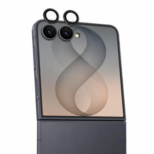 Samsung Galaxy Z Flip8 Camera Lens Protector On Device