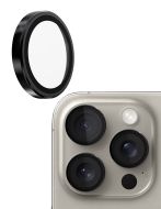 Apple iPhone 16 Pro/16 Pro Max Camera Protector Glass - Black