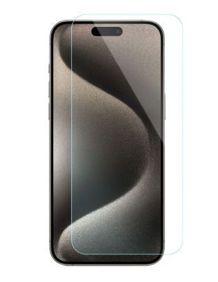 Apple iPhone 15 Pro Max Tempered Glass Screen Protector with GuardPlus Promise