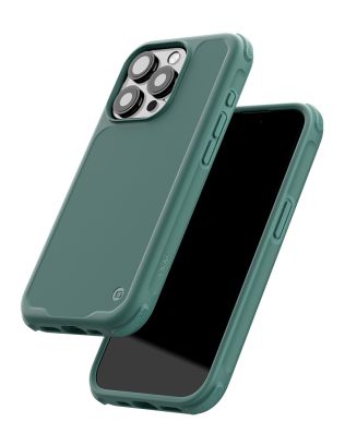 CLCKR Carbon Case with G-Form Protection for Apple iPhone 15 Pro - Green