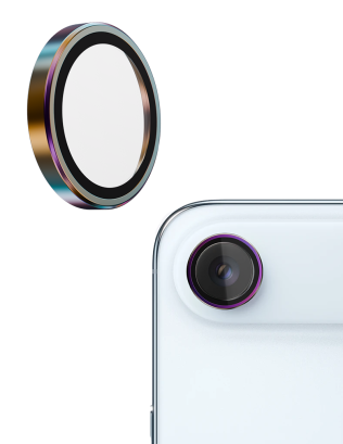 Gadget Guard Iridescent camera lens protector for iPhone Air