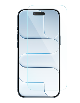 Gadget Guard Glass screen protector on iPhone Air