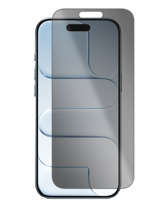 Gadget Guard Glass Privacy screen protector on iPhone Air