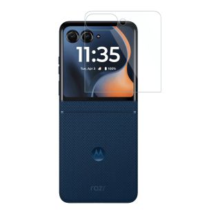 Glass Screen Protector on Motorola Moto Razr 2025 Outer Screen