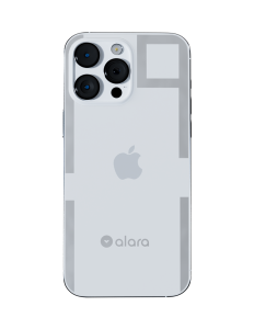 Alara Phone EMF Radiation Protection Transparent Insert for Apple iPhone 15