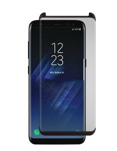 Samsung Galaxy S8 Curved Tempered Glass Screen Protector with $250 GuardPlus Promise